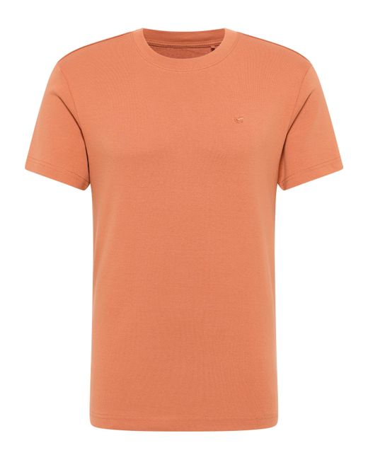 Mustang Kurzarmshirt T-Shirt in Orange für Herren