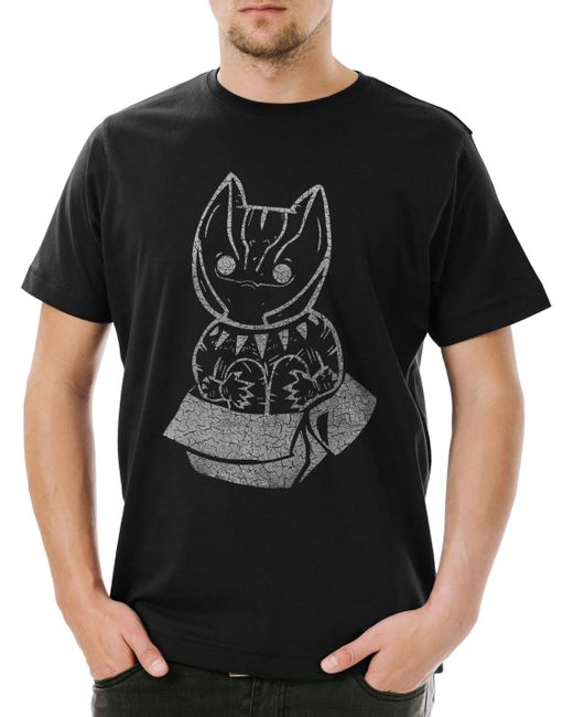 Urban Backwoods Print- Panther In A Box T-Shirt Schwarz Größe L in Black für Herren