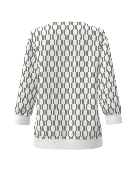 FRANK WALDER White Hemdbluse S52Bluse 583078