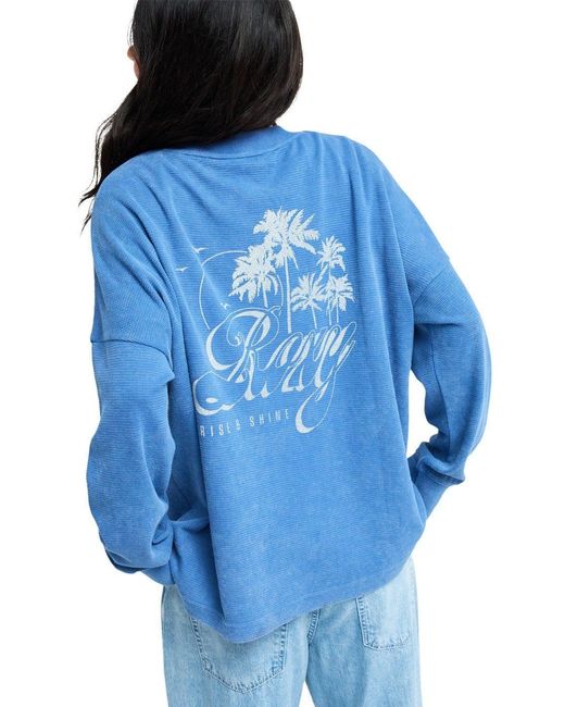 Roxy Blue Longpullover Eastside Midweight