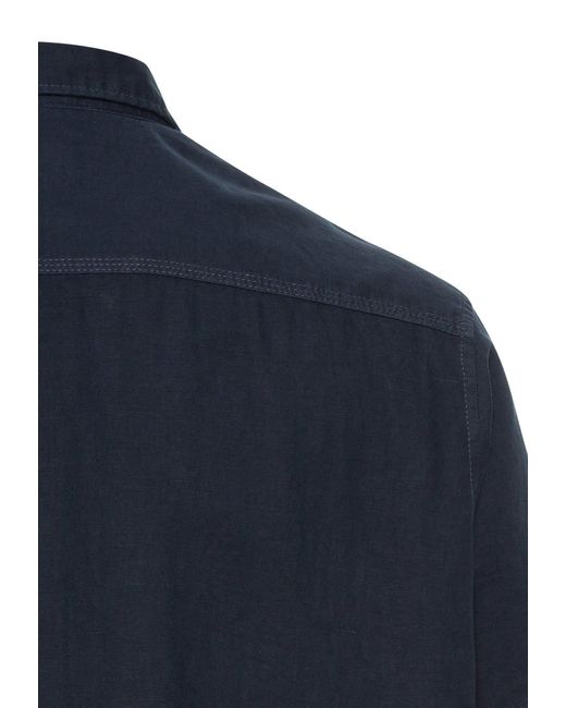 Camel Active Kurzarmhemd in Blue für Herren
