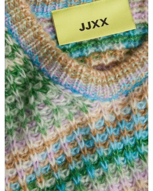 JJXX Green Strickpullover Simone (1-tlg) Plain/ohne Details