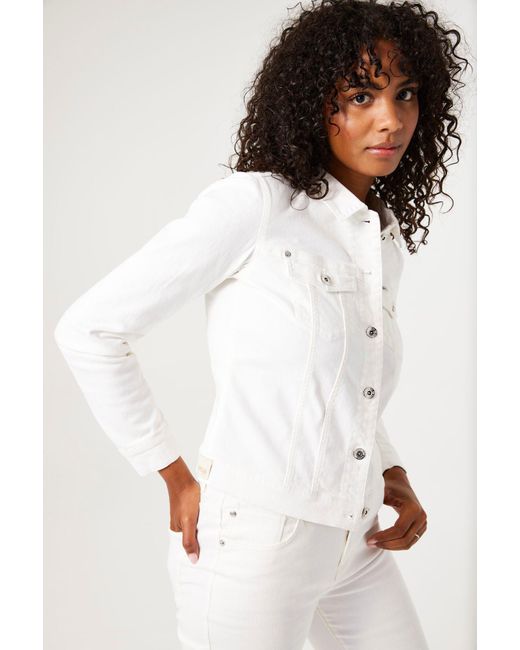 Garcia White Blusenblazer