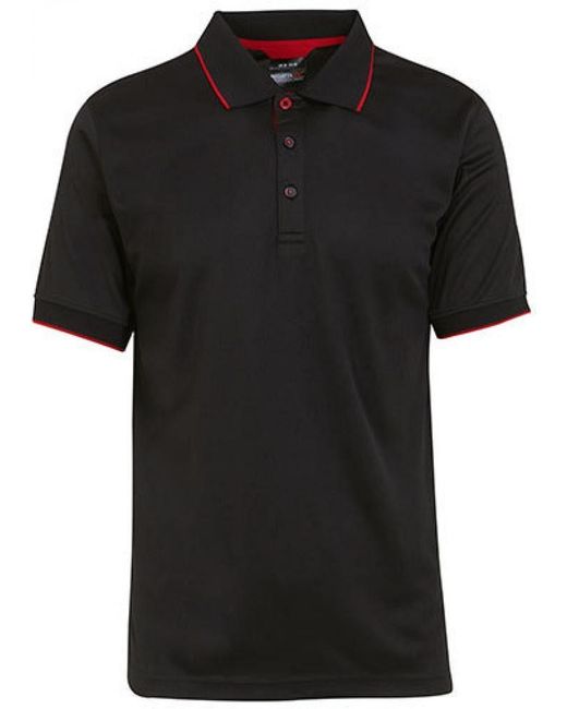 Regatta Rundhalsshirt Navigate Short Sleeve Polo Poloshirt in Black für Herren