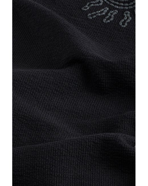 Next T-Shirt mit floralem Placement-Print (1-tlg) in Black für Herren