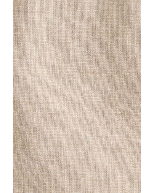 Next Sakko Strukturiertes Tailored Fit Anzugsakko, Leinenmix (1-tlg) in Natural für Herren