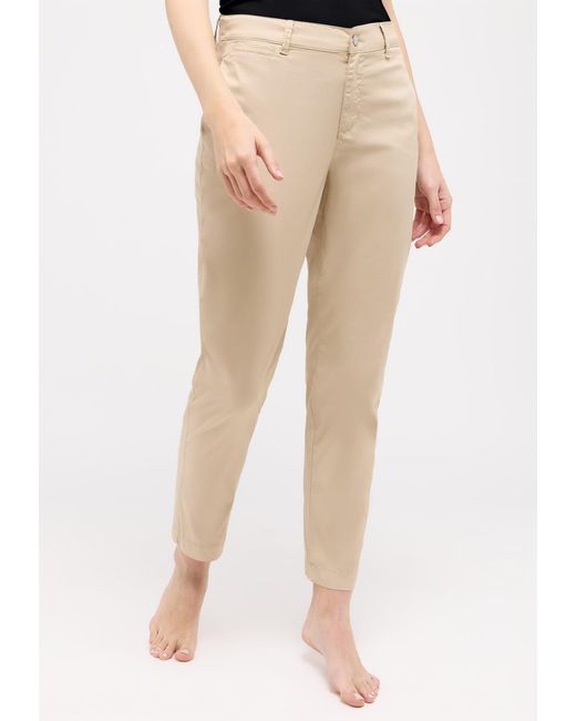 ANGELS Natural Chinohose Hose Louisa Chino mit leichtem Material