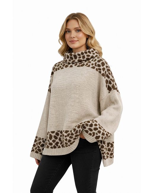Worldclassca Natural Longpullover Oversize Strickpulllover)