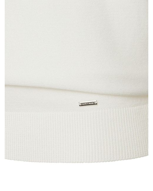 MORE&MORE White &MORE Strickpullover