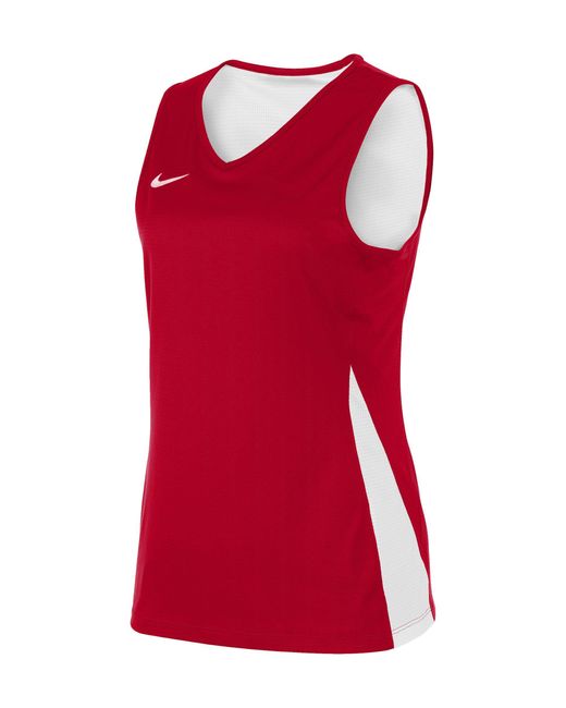 Nike Red T-Shirt Team Basketball Reversibe Tanktop default