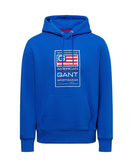 Gant Kapuzenpullover in Blue für Herren