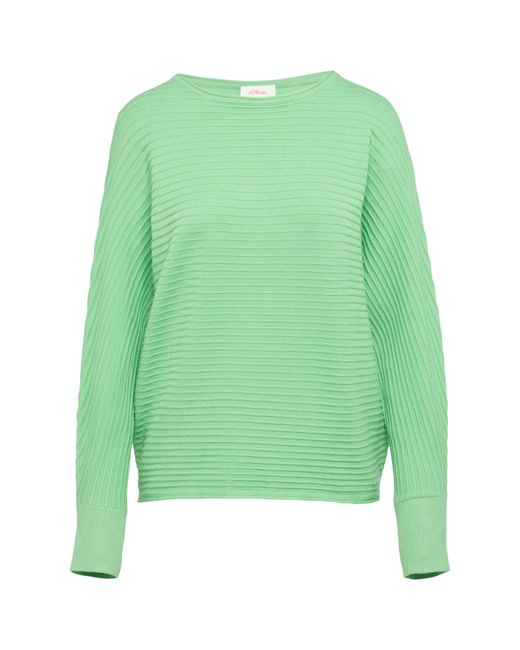 S.oliver Green Strickpullover