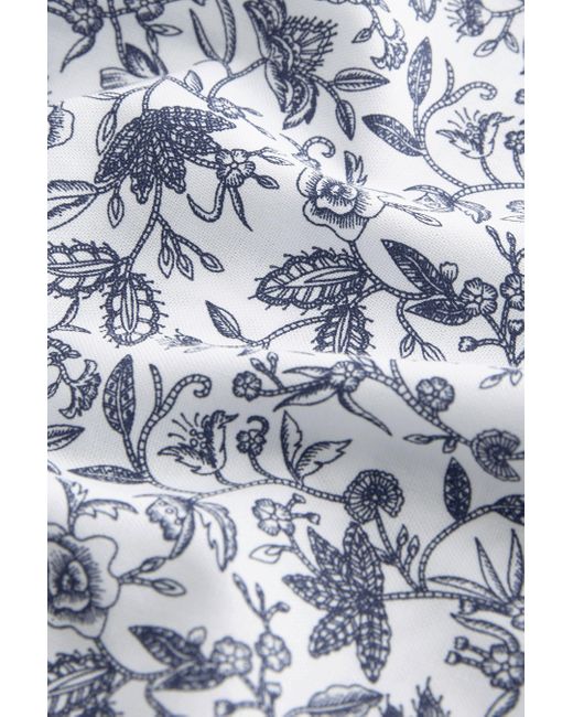 Next Kurzarmhemd Bügelleichtes Regular Fit Button-down-Oxfordhemd (1-tlg) in Blue für Herren