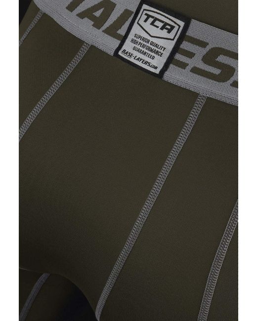 TCA Funktionsshorts Jungen Kompressionsshorts in Gray für Herren