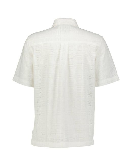 Les Deux Langarmhemd Freizeithemd CHARLIE (1-tlg) in White für Herren