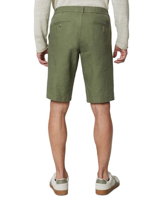 Marc O' Polo Shorts aus reinem Leinen in Green für Herren