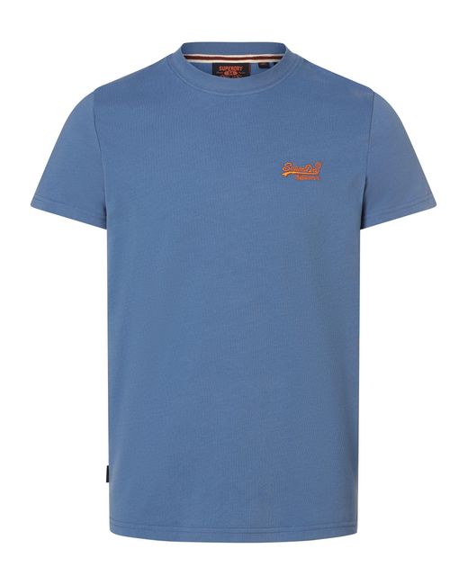 Superdry T-Shirt in Blue für Herren