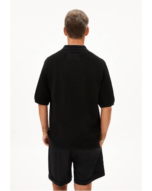 ARMEDANGELS Strickjacke aus Bio-Baumwolle (1-tlg) in Black für Herren