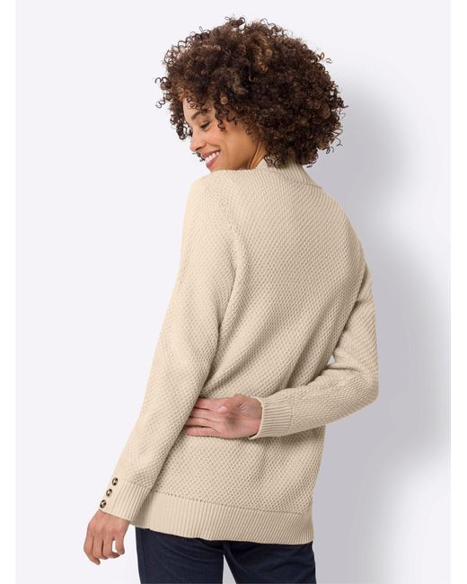 Sieh an! Natural Strickjacke