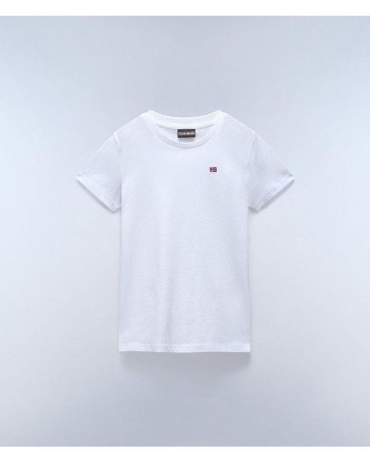 Napapijri T-Shirt K Salis Ss 2 in White für Herren