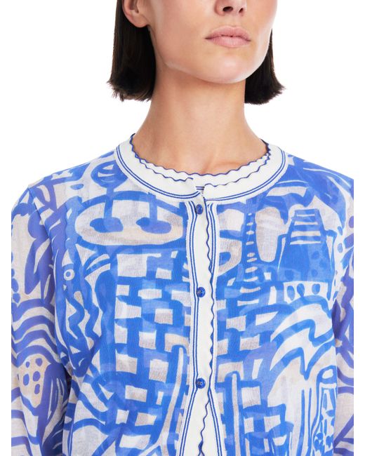Marc Cain Blue Strickjacke