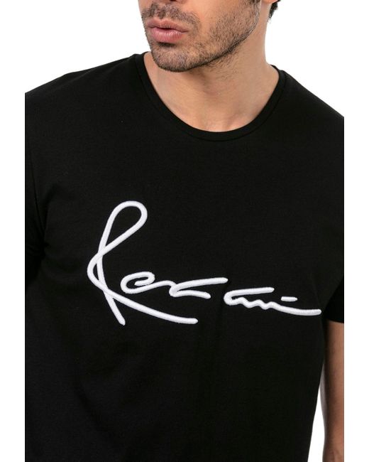 Redbridge T- aus reiner Baumwolle in Black für Herren