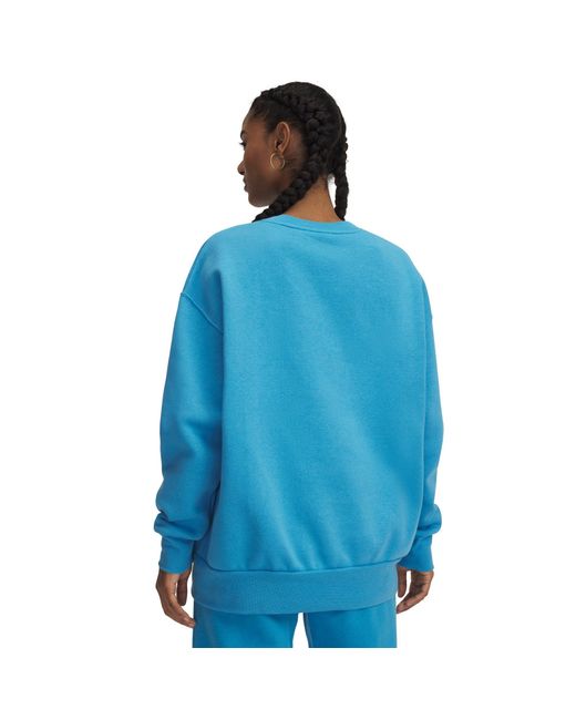 Under Armour Blue ® Fleecepullover Sweatshirt Essential Fleece OS Crew 1379475