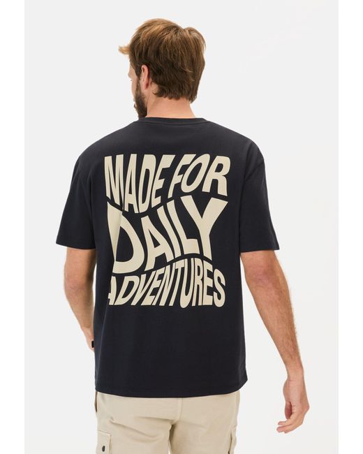 Camel Active Shirt mit Print in Black für Herren