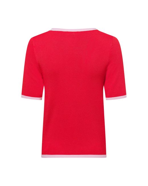 Franco Callegari Red Strickpullover