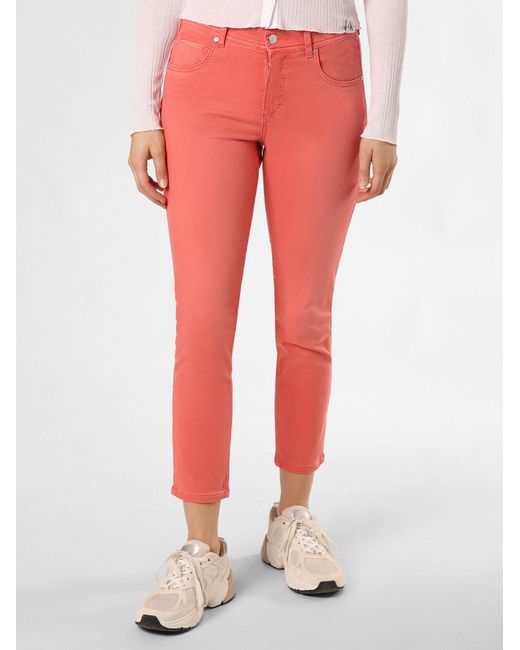 ANGELS Red Slim-fit-Jeans Ornella