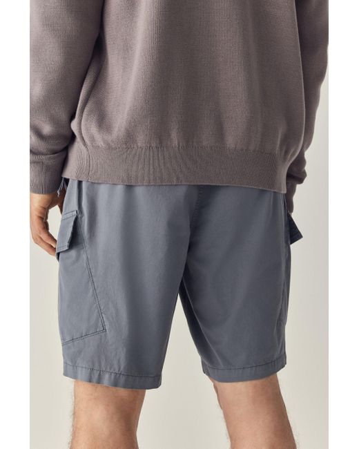 Next Cargo-Shorts mit elastischem Bund (1-tlg) in Gray für Herren