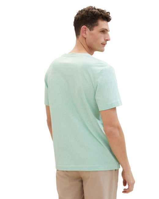 Tom Tailor T-Shirt in Green für Herren
