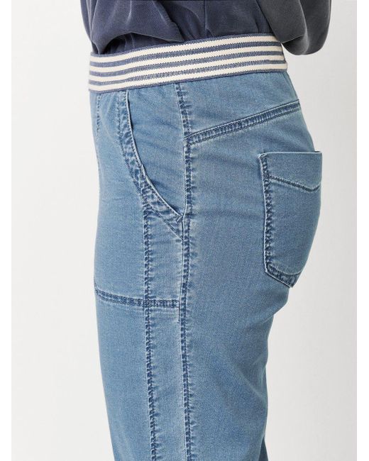 Relaxed by TONI Blue 5-Pocket-Hose Sue Jogpants 3/4