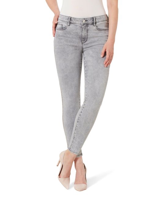 STOOKER WOMEN Gray 5-Pocket-Jeans Florenz Denim Slim Fit