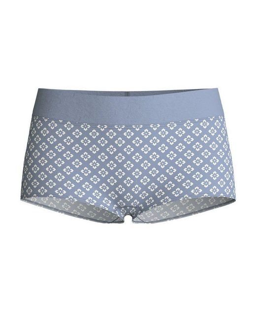 Calida Blue Panty Elastic Trend Damen (1-St) Weich, Elastisch Und Sportiv