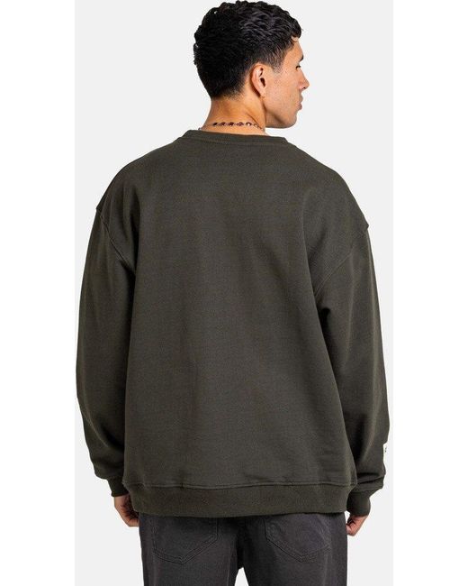 Reell Sweatjacke Team Crewneck in Black für Herren
