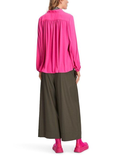 Marc Cain Pink Blusentop Bluse