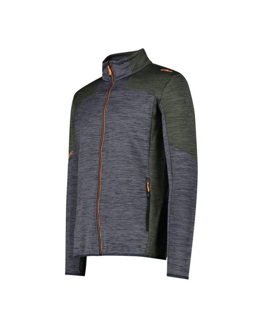 CMP Fleecejacke MAN JACKET 34G1567 in Gray für Herren