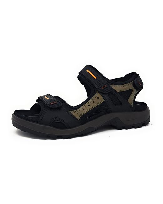 Ecco Black Sandale