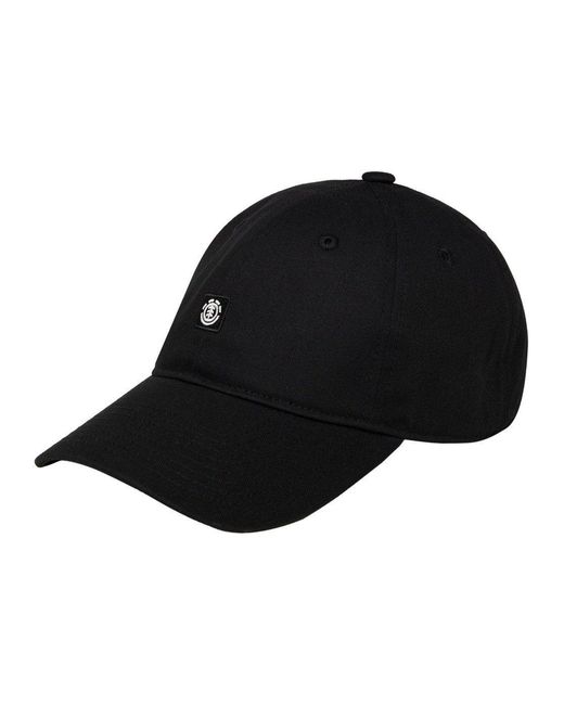 Element Fitted Cap Icon Dad Twill in Black für Herren