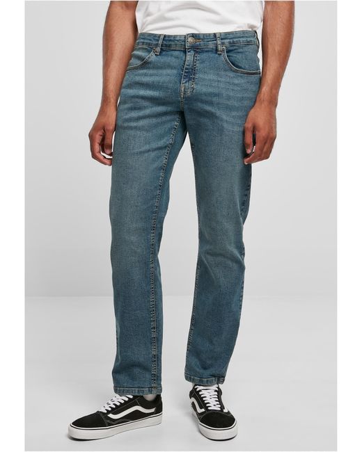 Urban Classics Funktionshose Carpenter Back Jeans in Blue für Herren