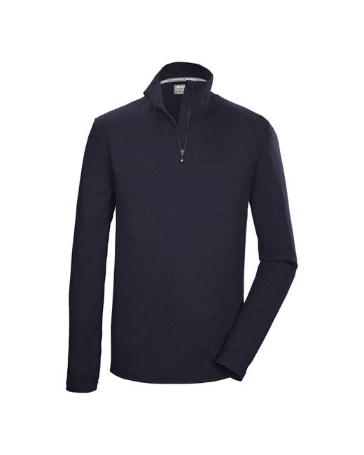 Killtec Longsleeve Langarmshirt KSW 95 in Blue für Herren