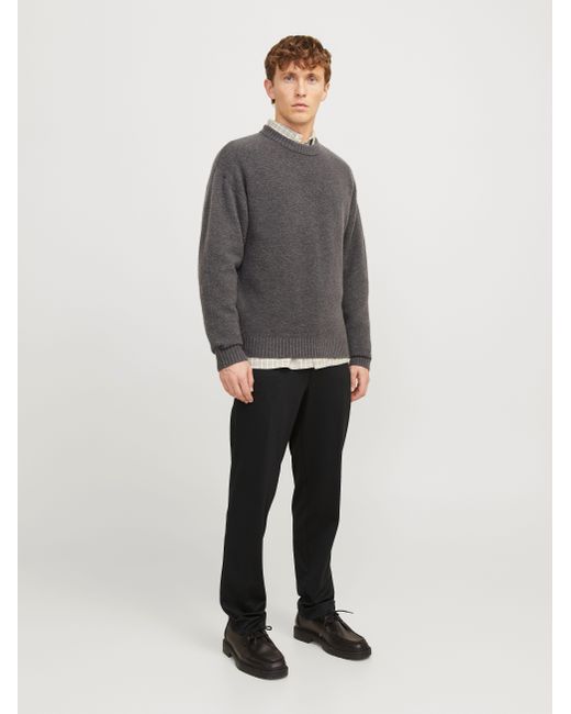 Jack & Jones Anzughose JPRJAXON JERSEY TROUSER NOOS in Black für Herren