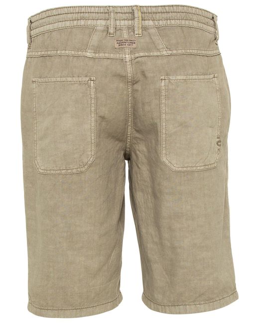 Camel Active Bermudas Chino Shorts Leinen in Natural für Herren