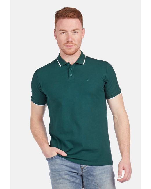 Lawrence Grey Poloshirt atmungsaktiv in Green für Herren