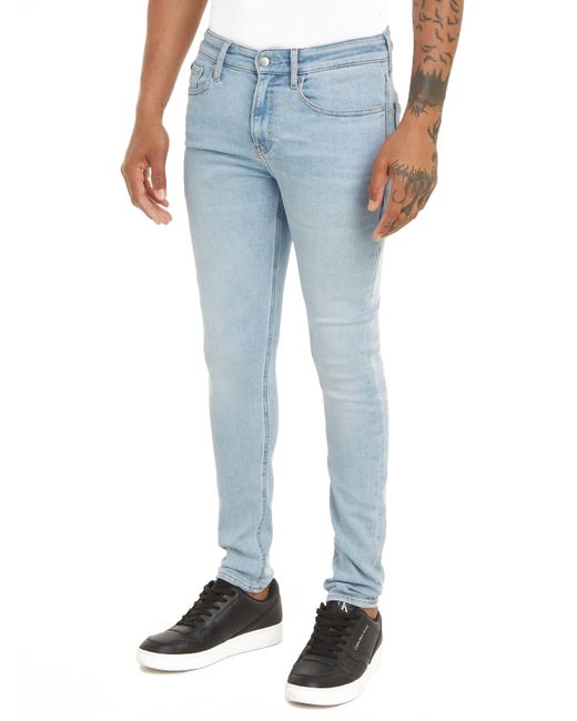 Calvin Klein Calvin Klein -fit-Jeans SKINNY in klassischer 5-Pocket-Form in Blue für Herren