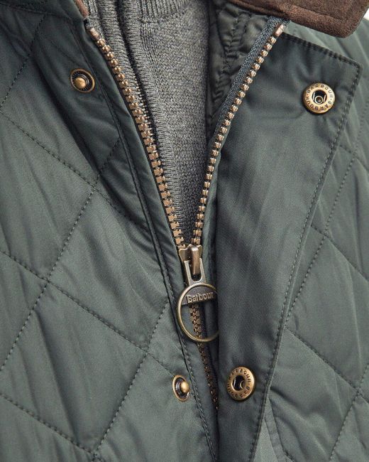 Barbour Steppweste New Lowerdale in Blue für Herren