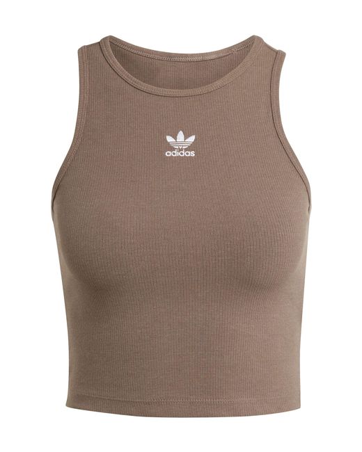 Adidas Originals Brown T-Shirt RIB Tanktop default