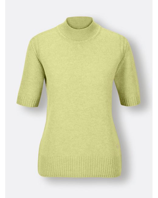 Creation L Green Pullunder Kurzarmpullover