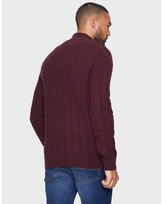 Threadbare Troyer Swindon in Purple für Herren